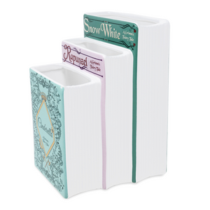 Triple Book Vase, Grimm's Fairy Tales