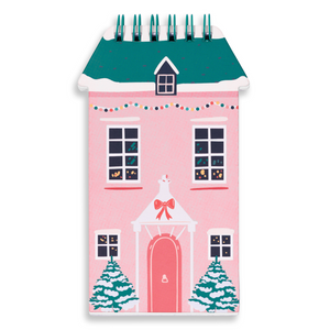 Spiral Notepad Set of 3, Holiday Village