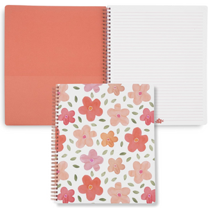 Large Notebook, Bold Floral