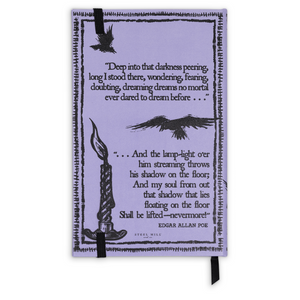Vegan Leather Journal, The Raven (Purple)