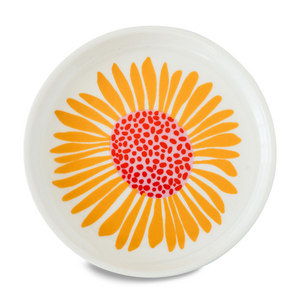 Ceramic Mug with Coaster Lid, Sunflower
