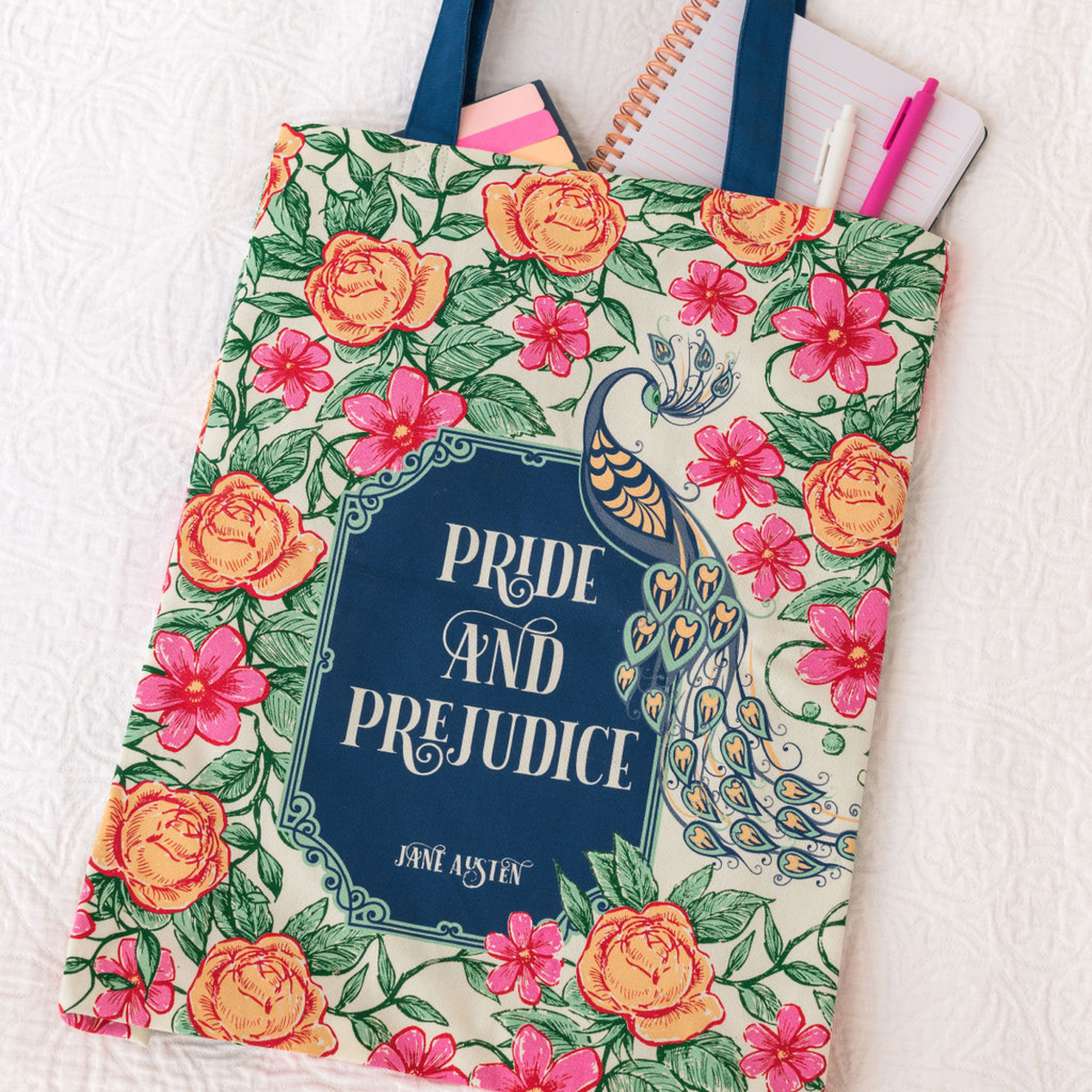 Canvas Tote Bag, Pride and Prejudice
