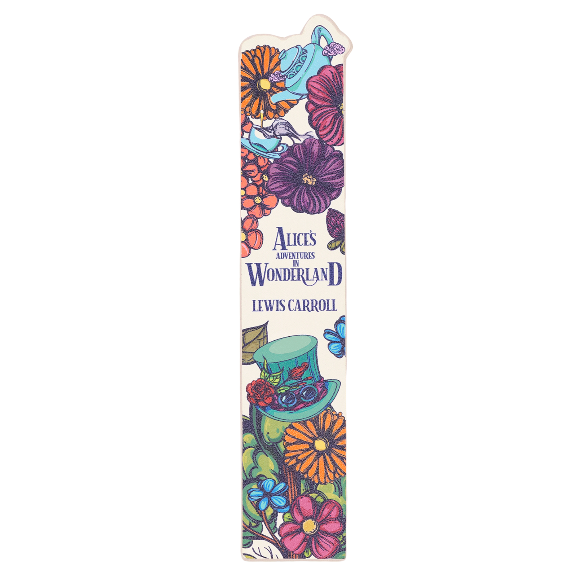 Bookmark, Alice's Adventures in Wonderland (Floral Nonsense)