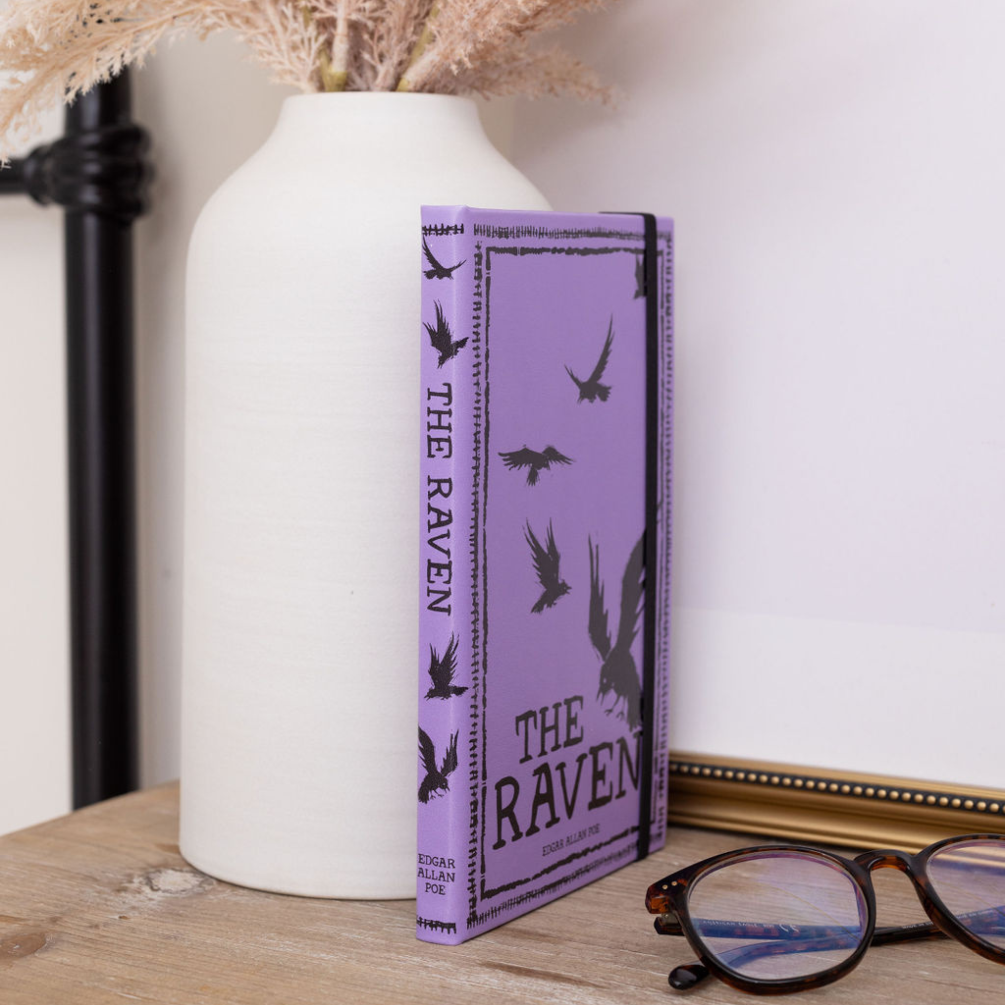 Vegan Leather Journal, The Raven (Purple)
