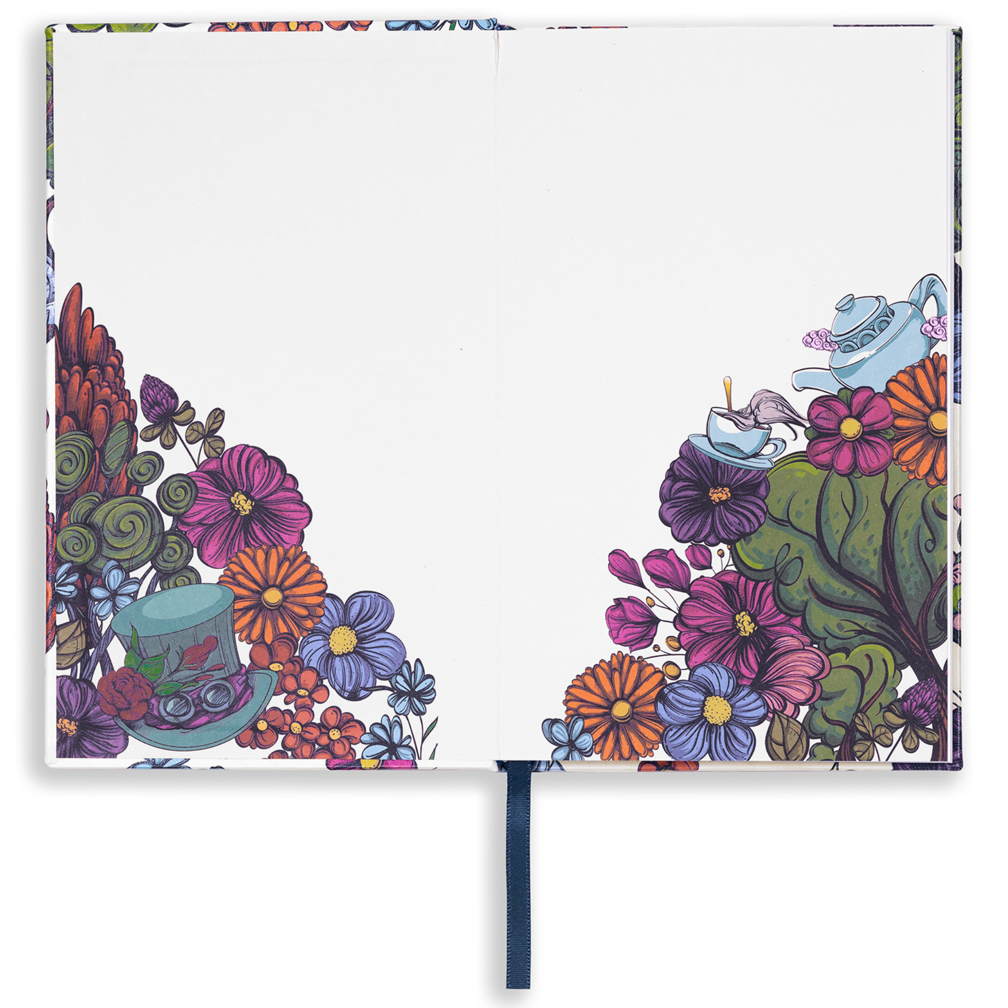 Vegan Leather Journal, Alice's Adventures in Wonderland