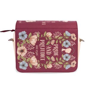 Book Crossbody Bag, Pride and Prejudice