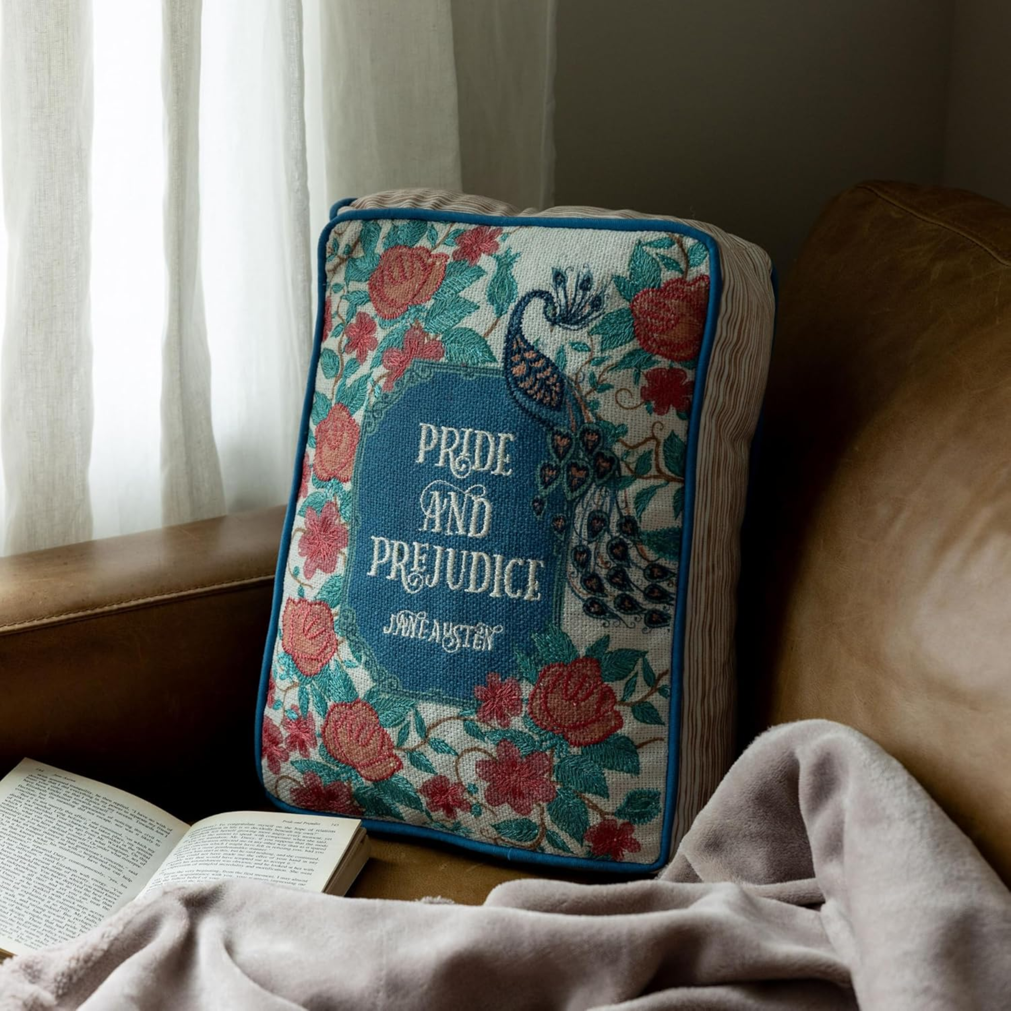 Book Shaped Pillow, Pride and Prejudice
