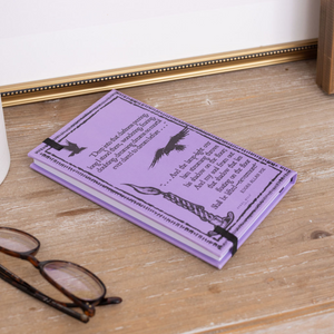 Vegan Leather Journal, The Raven (Purple)