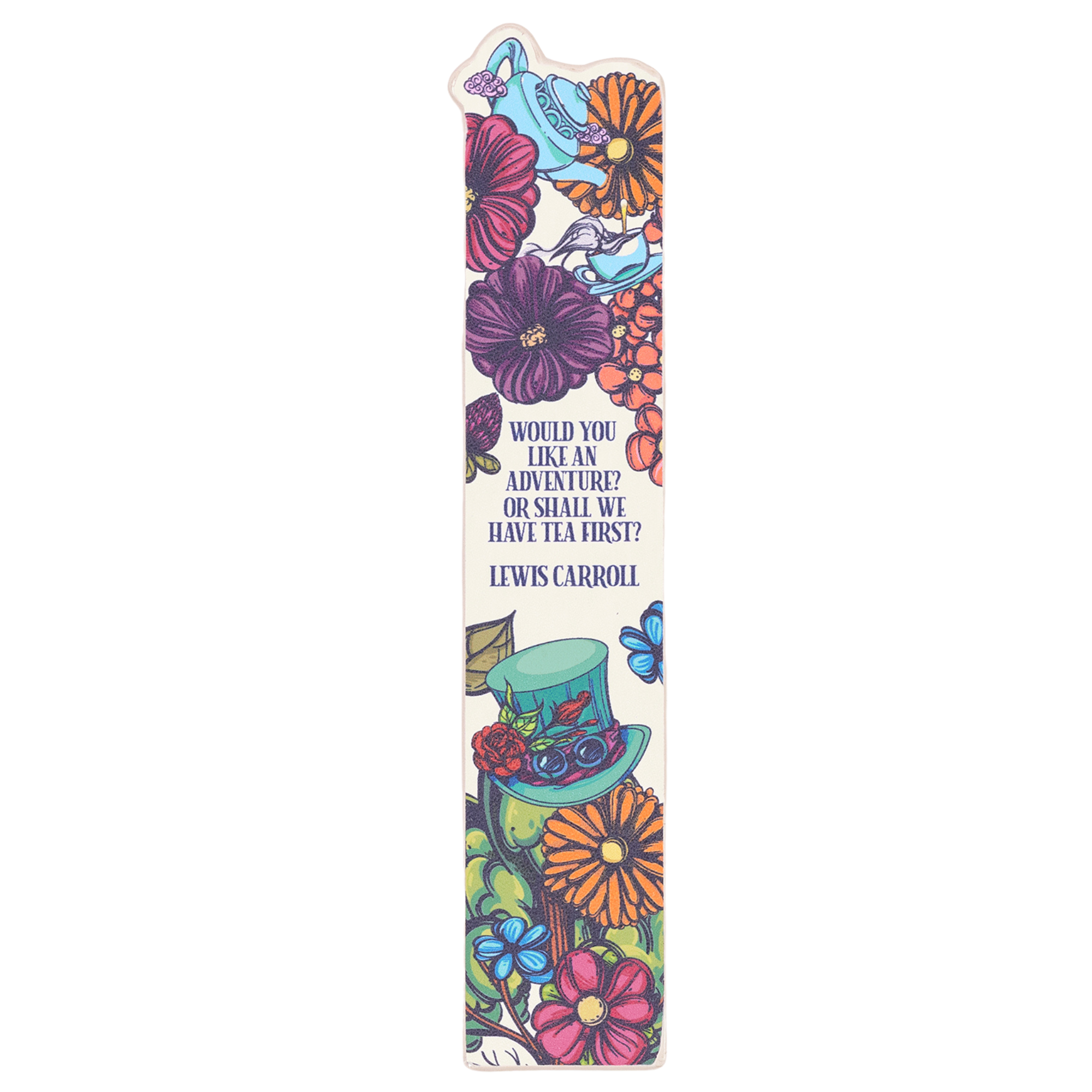 Bookmark, Alice's Adventures in Wonderland (Floral Nonsense)