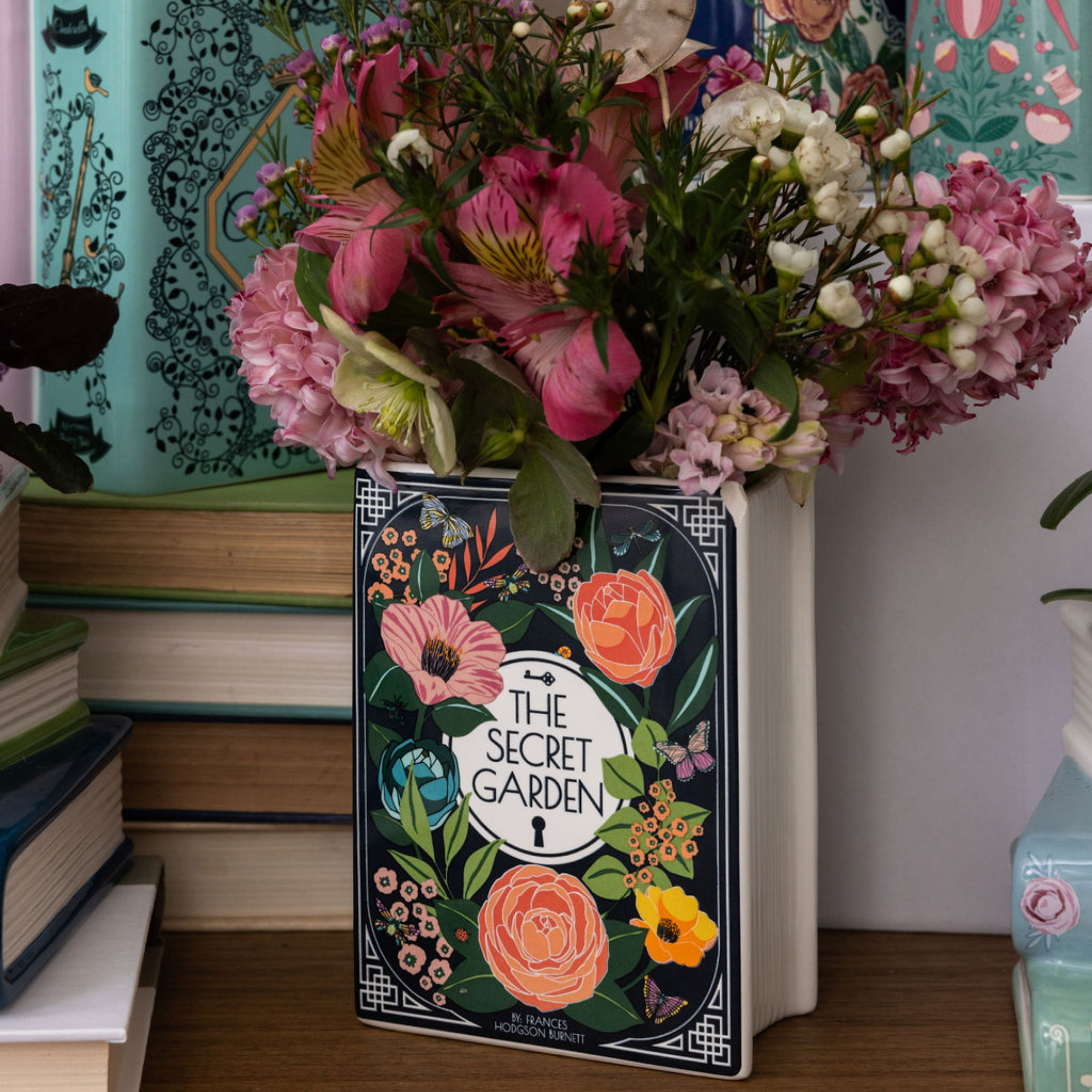 Small Book Vase, The Secret Garden