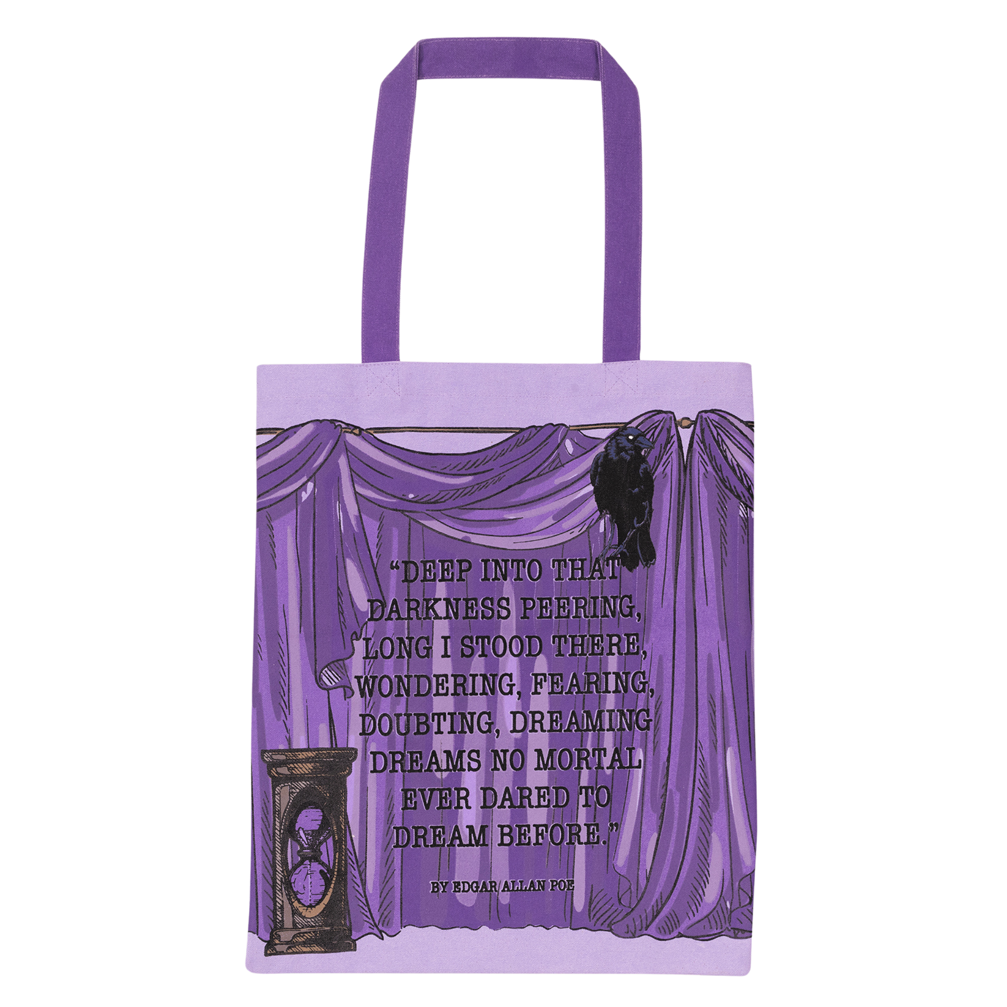 Canvas Tote Bag, The Raven