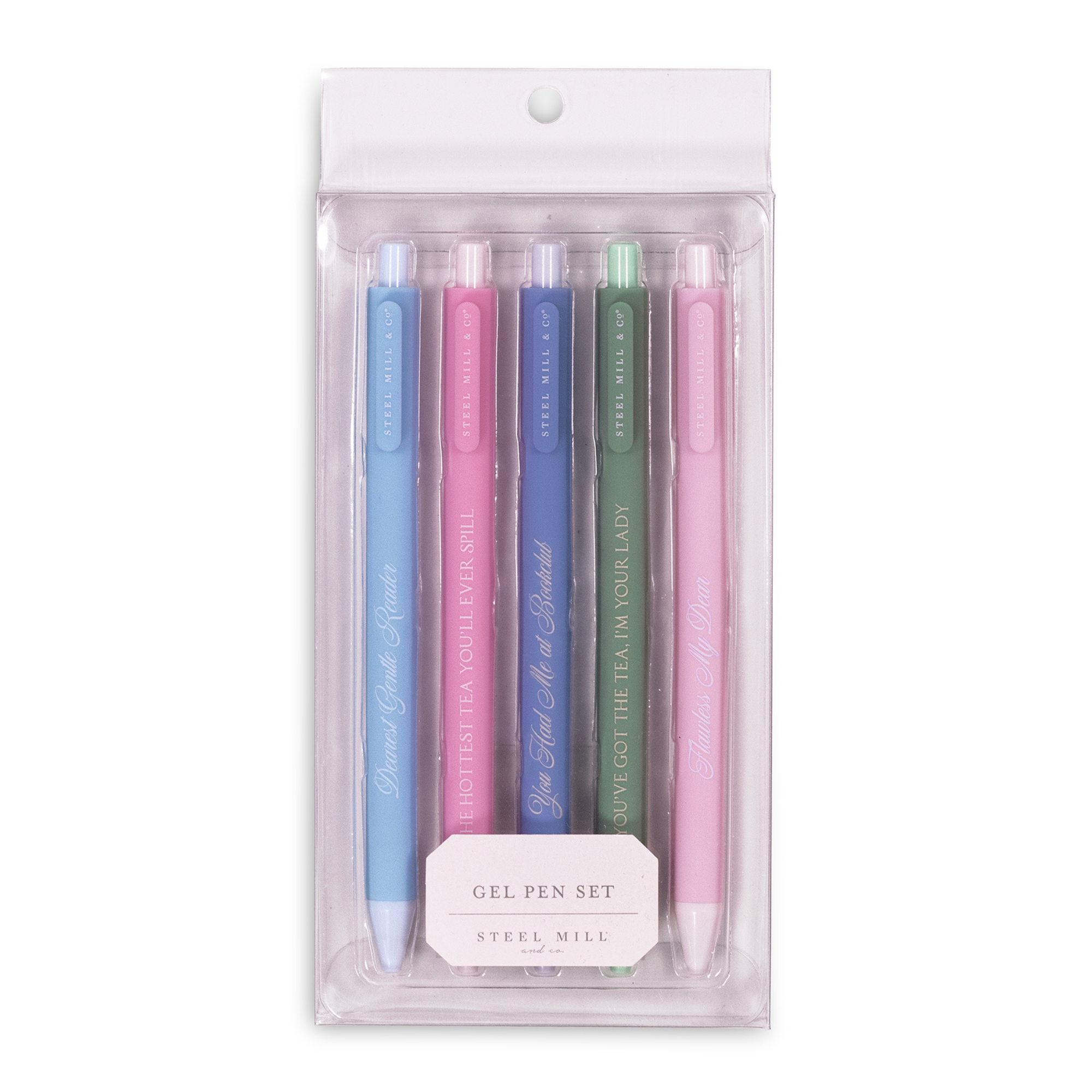 Gel Pen Set, Book Club Tea Party