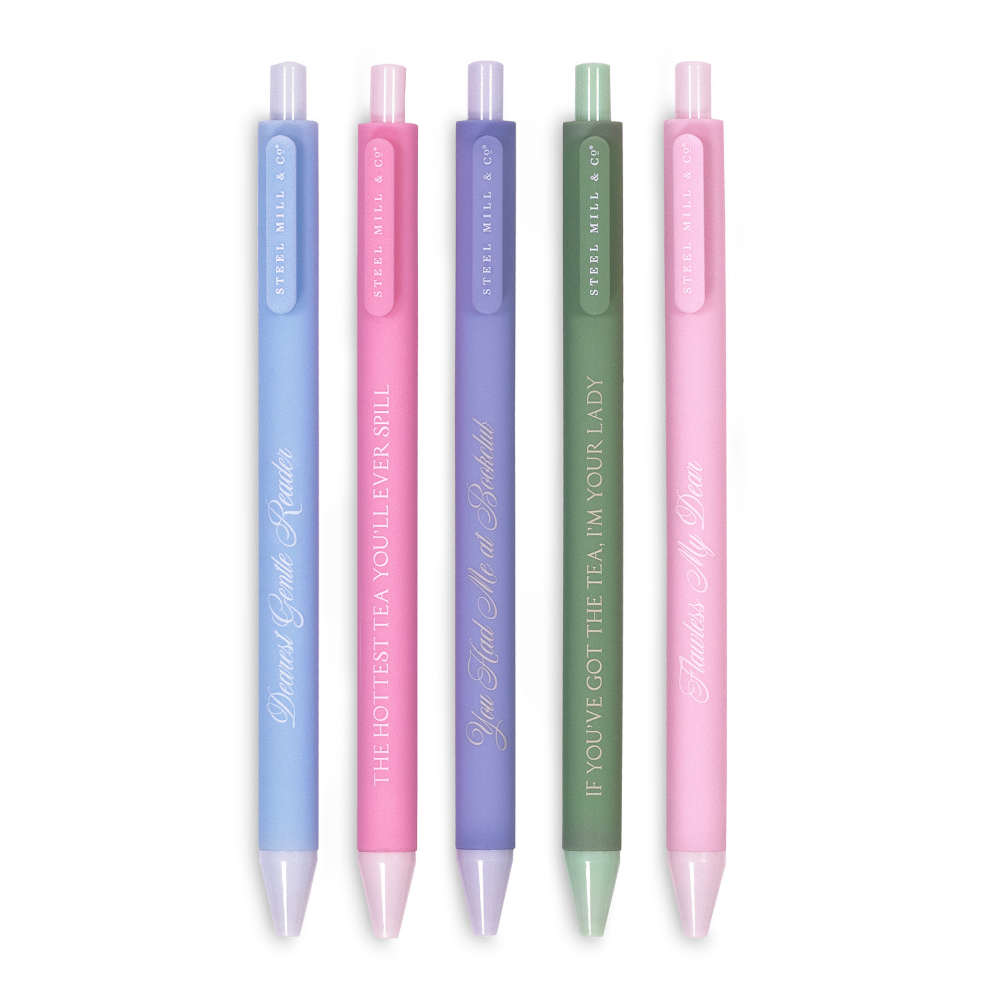 Gel Pen Set, Book Club Tea Party