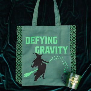 Canvas Tote Bag, Defying Gravity