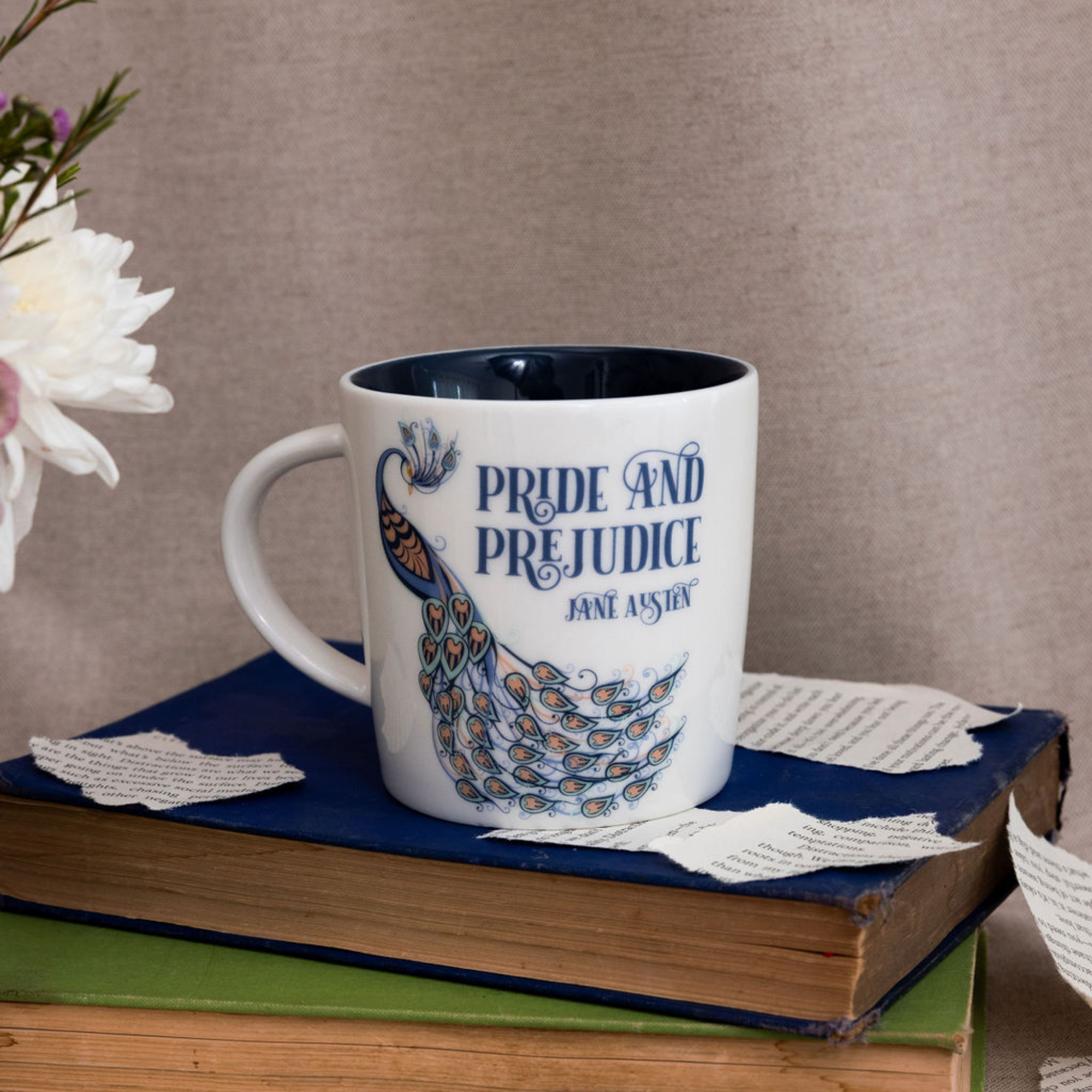 Ceramic Mug, Pride and Prejudice