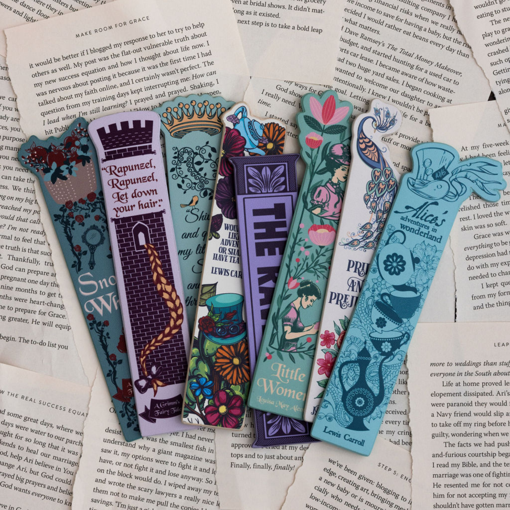 Bookmark, The Raven (Purple)