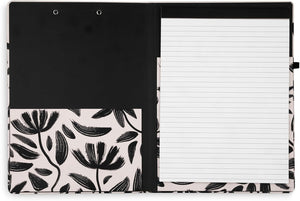 Clipboard Folio, Hand Drawn Floral