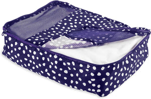Packing Cubes, Navy Dot