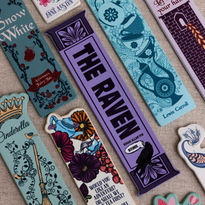 Bookmark, The Raven (Purple)