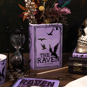 Large Book Vase, The Raven