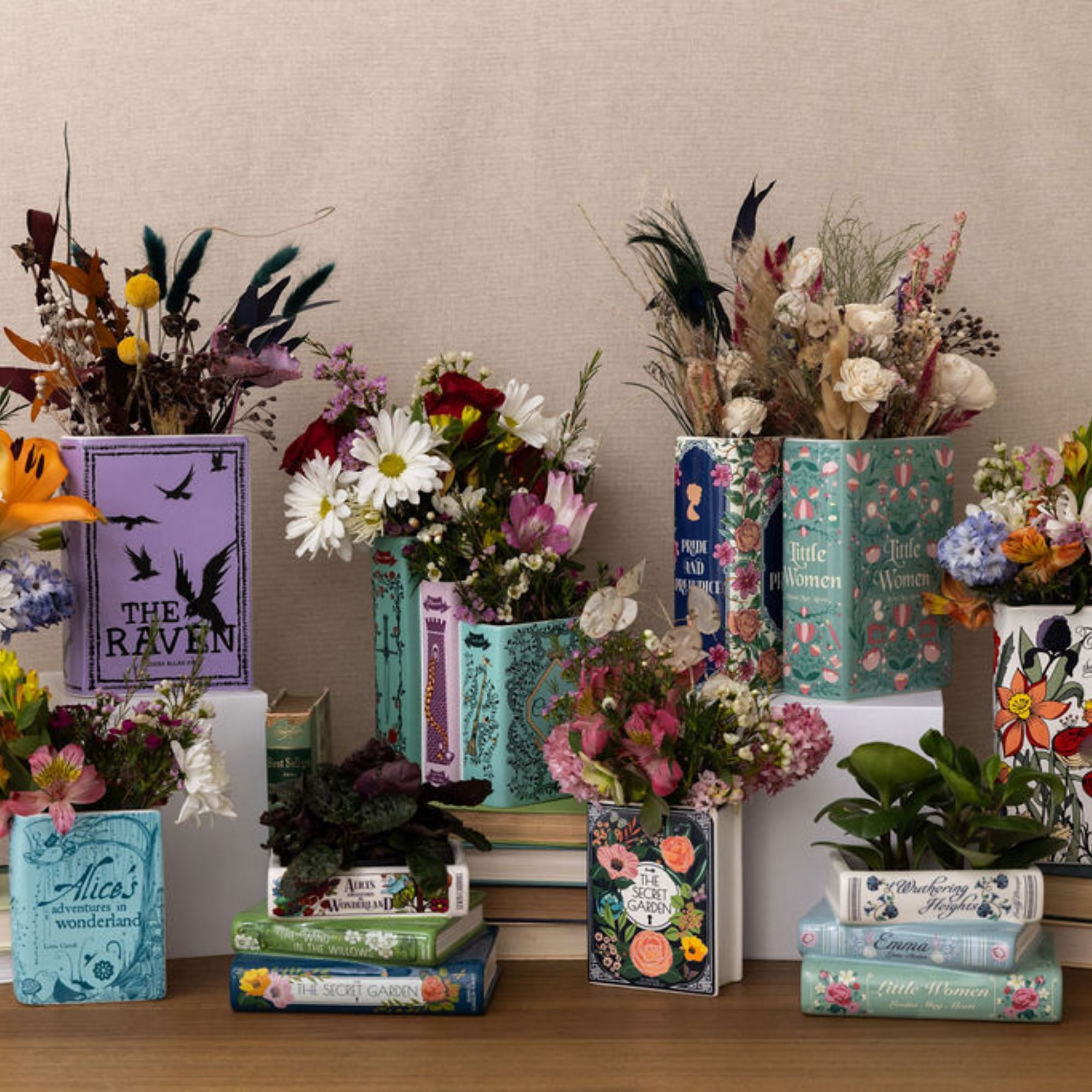 Large Book Vase, Pride and Prejudice