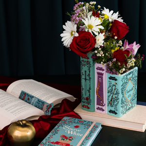 Triple Book Vase, Grimm's Fairy Tales