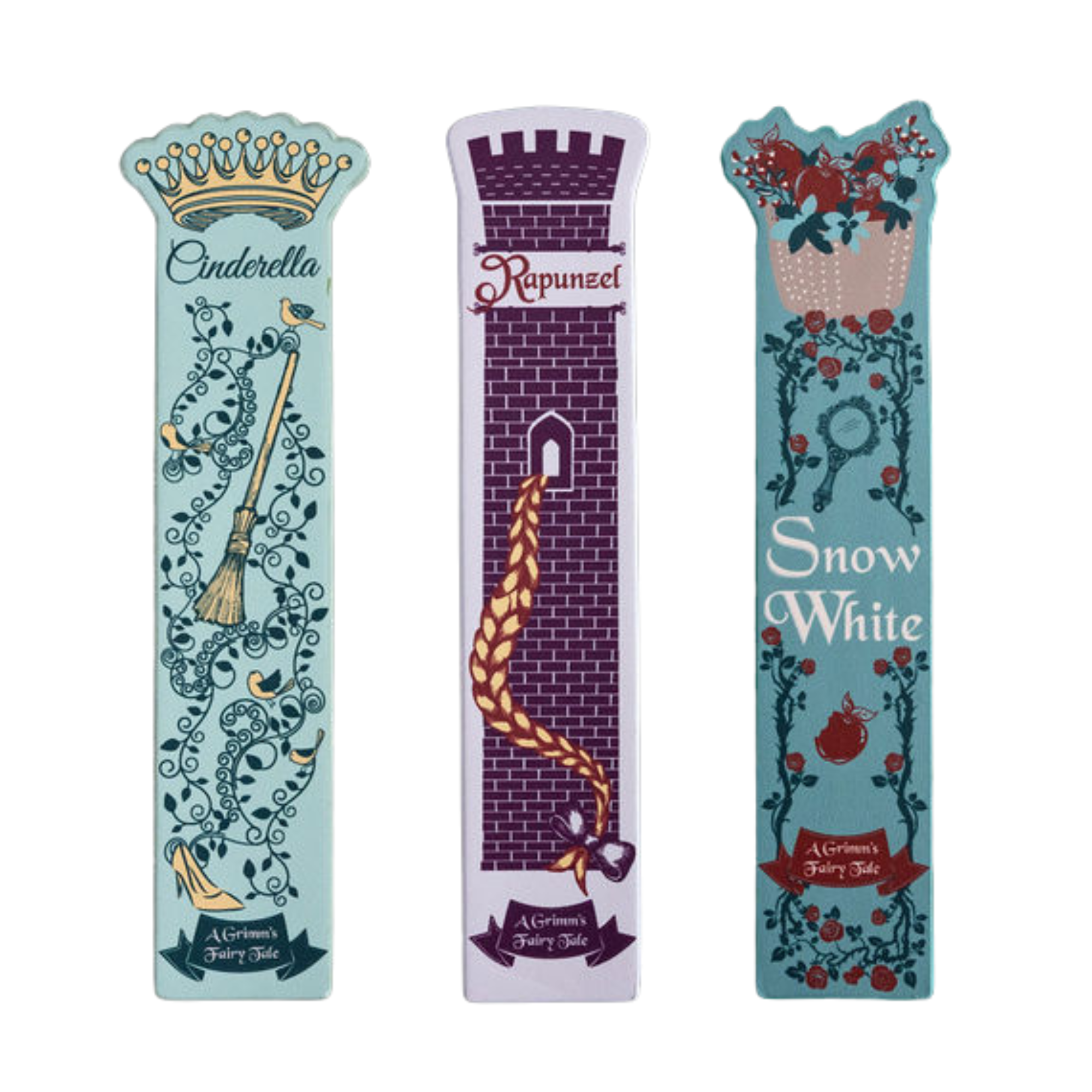 Grimm's Fairy Tales Bookmark Set of 3