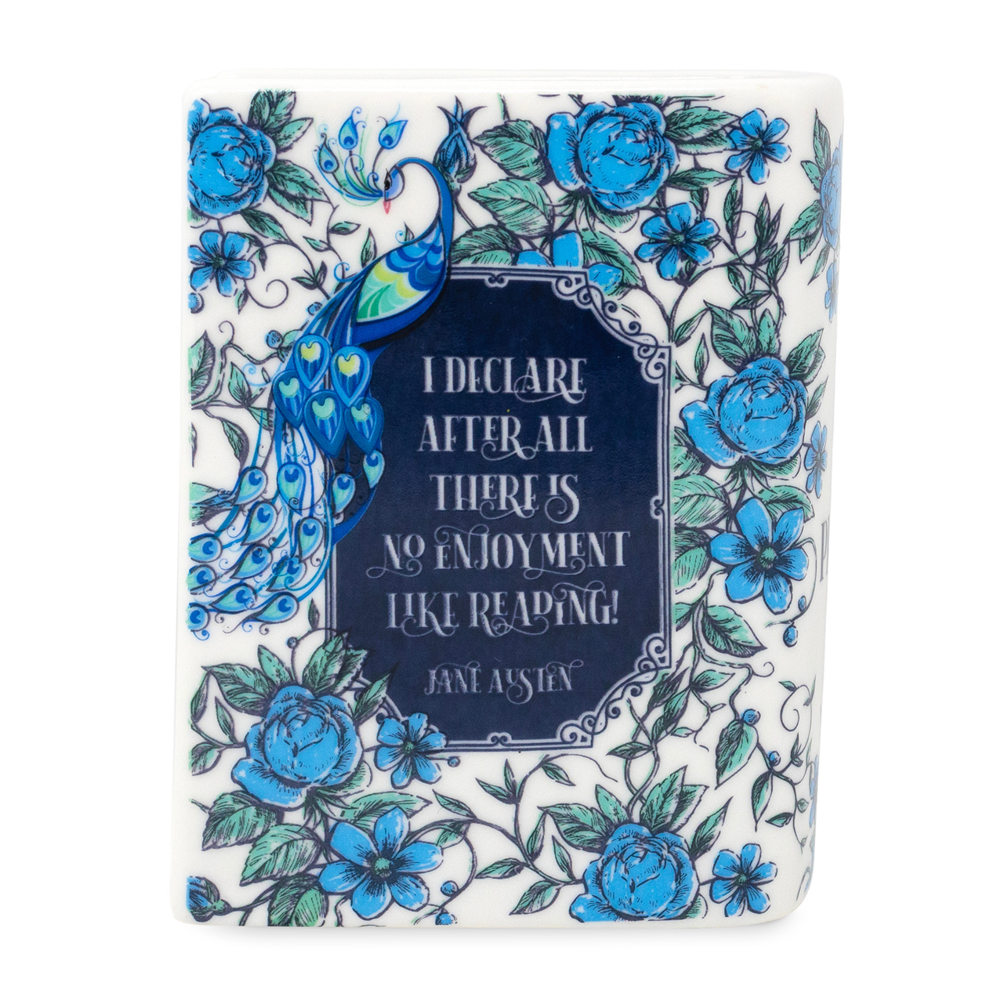 Book Shaped Candle, Pride and Prejudice (Bergamot and Moss)