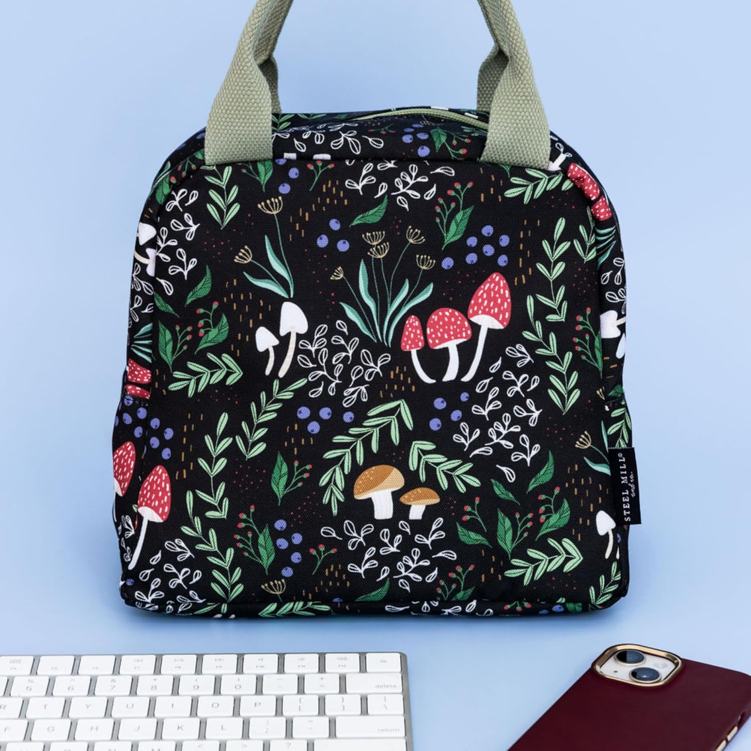 Lunch Tote, Mushroom