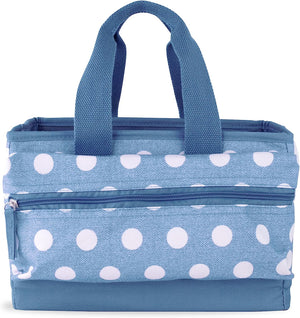 Craft Tote, Textured Large Dots
