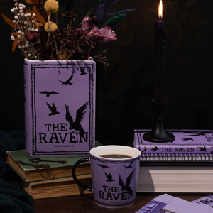 Ceramic Mug, The Raven (Purple)
