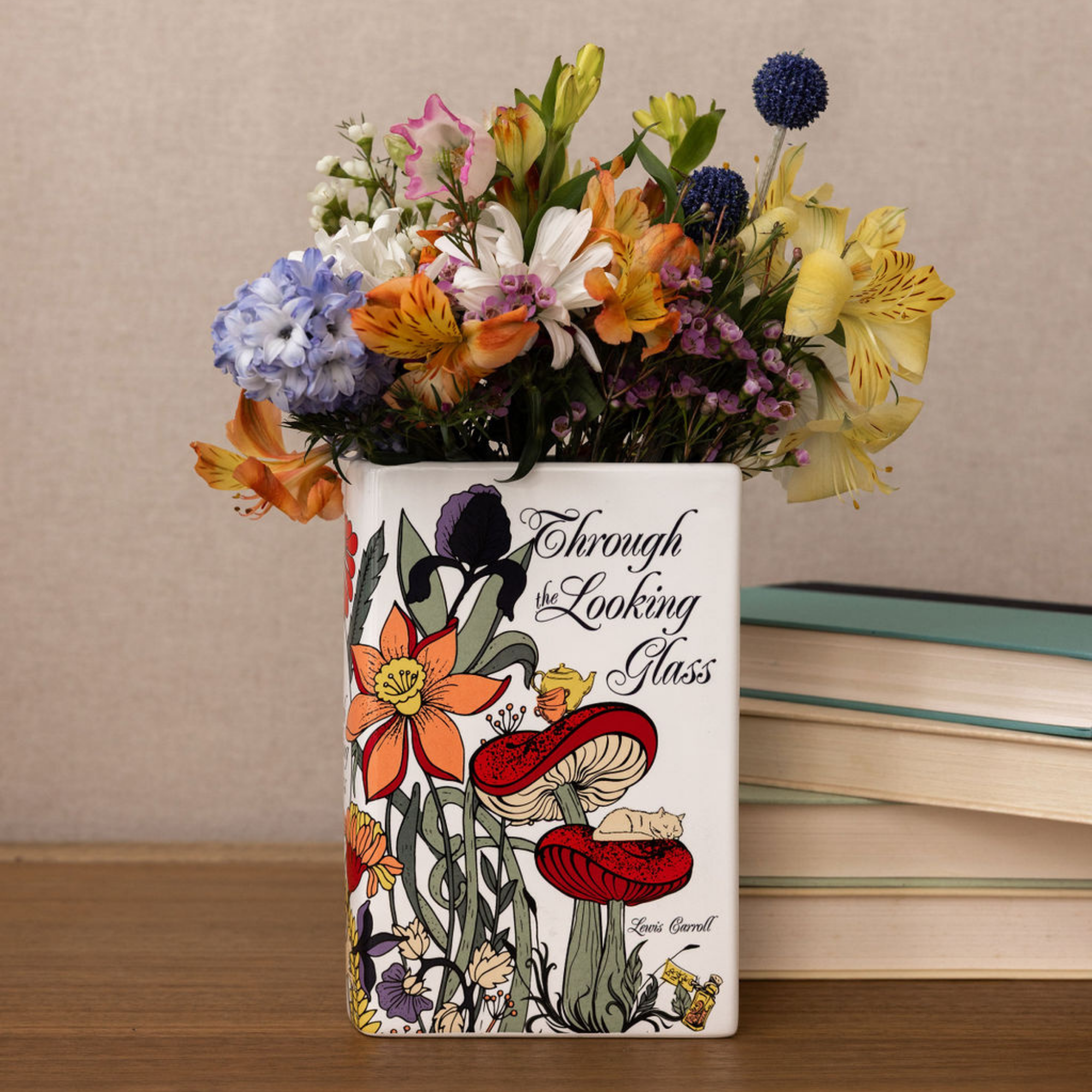 Large Book Vase, Through the Looking Glass