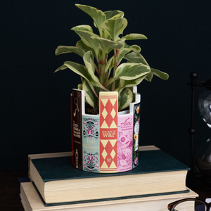 Ceramic Desk Pot, Stack of Classics