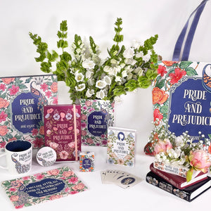 Stacked Books Planter, Jane Austen