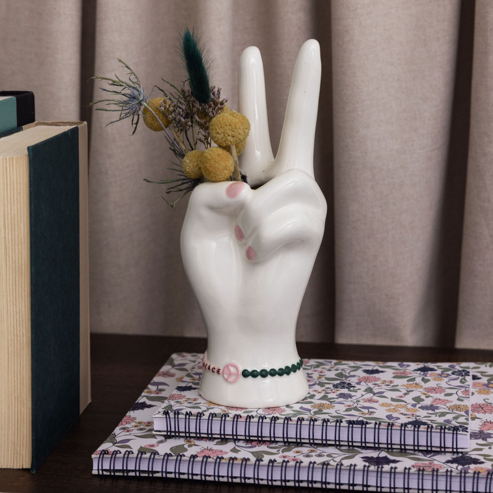 In My Peaceful Era Ceramic Vase