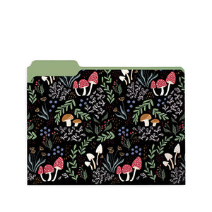 File Folder Set of 9, Mushroom