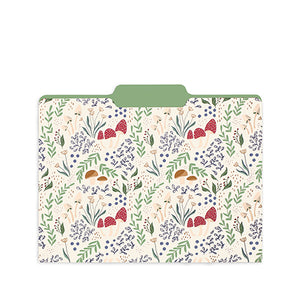 File Folder Set of 9, Mushroom