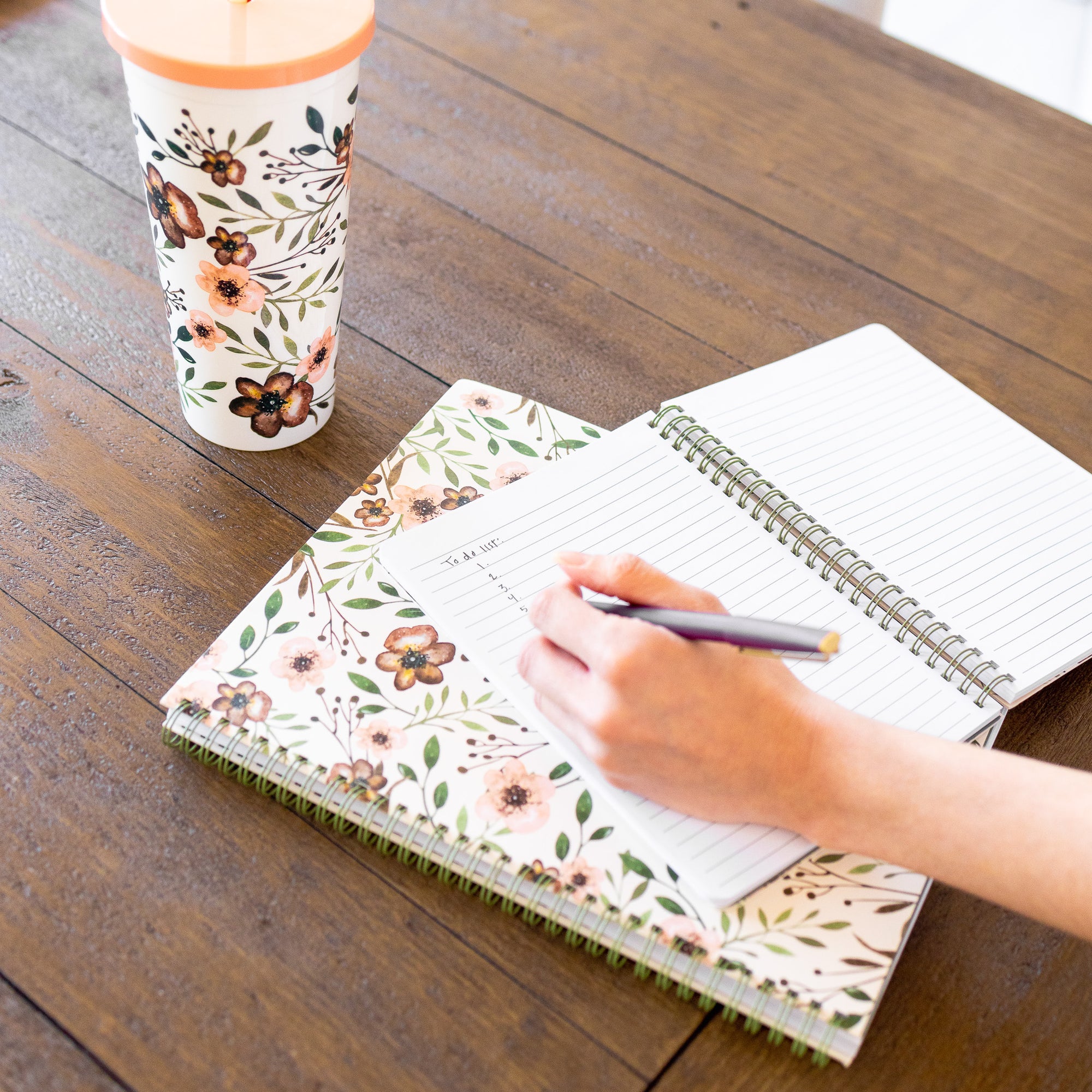 Mini Notebook, Woodland Floral