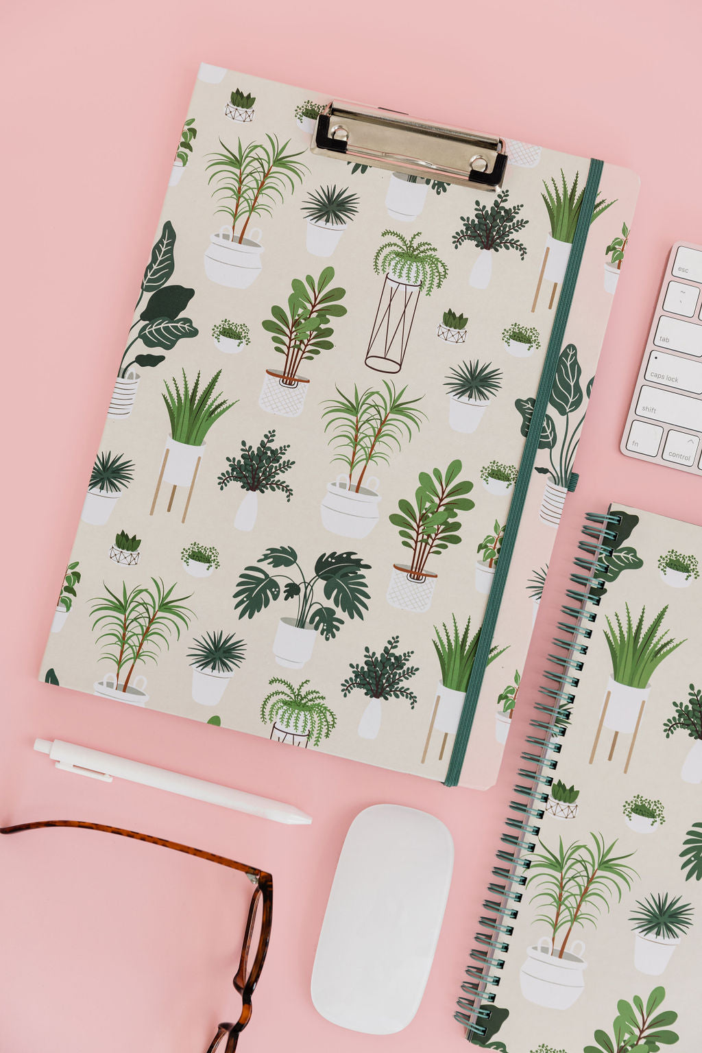 Clipboard Folio, Sage Plants