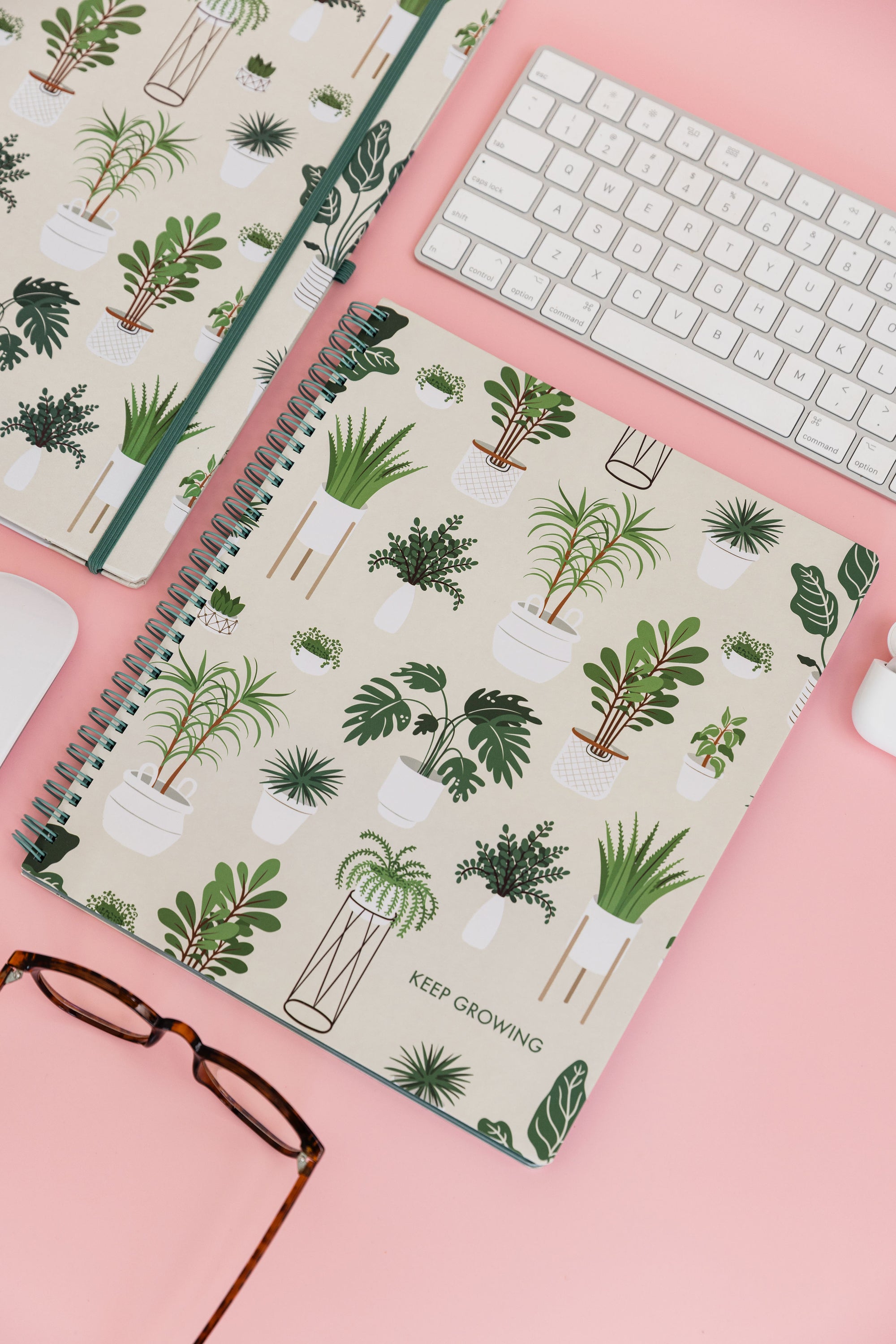 Large Notebook, Sage Plants