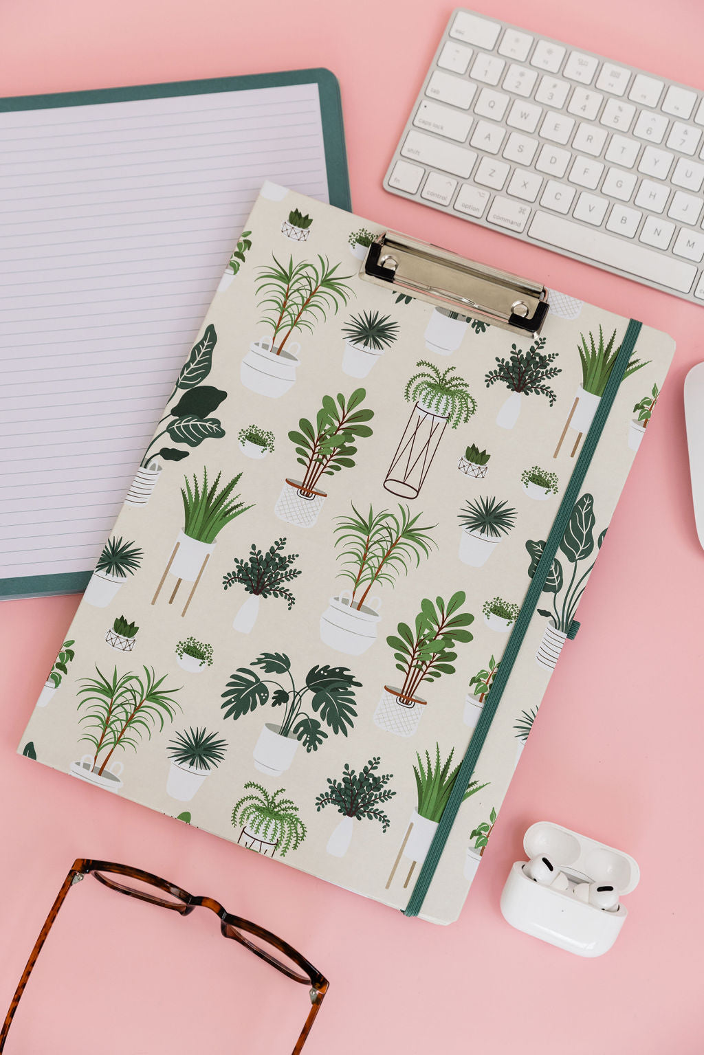Clipboard Folio, Sage Plants