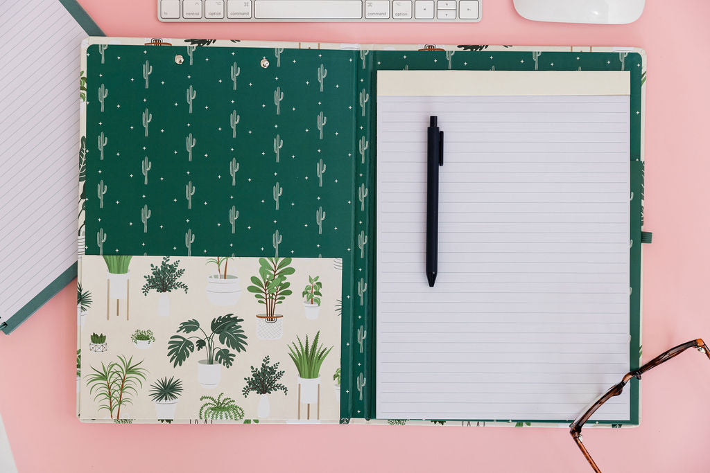 Clipboard Folio, Sage Plants