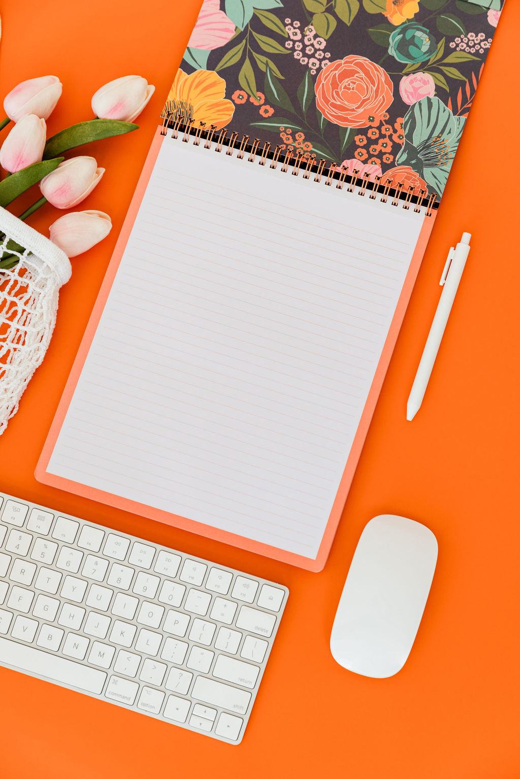 Large Top Spiral Notebook, The Secret Garden