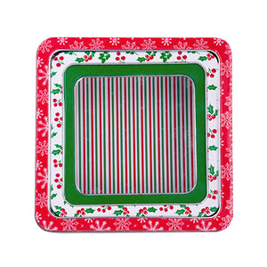 Cookie Tins (Square Set of 3), Snowflake