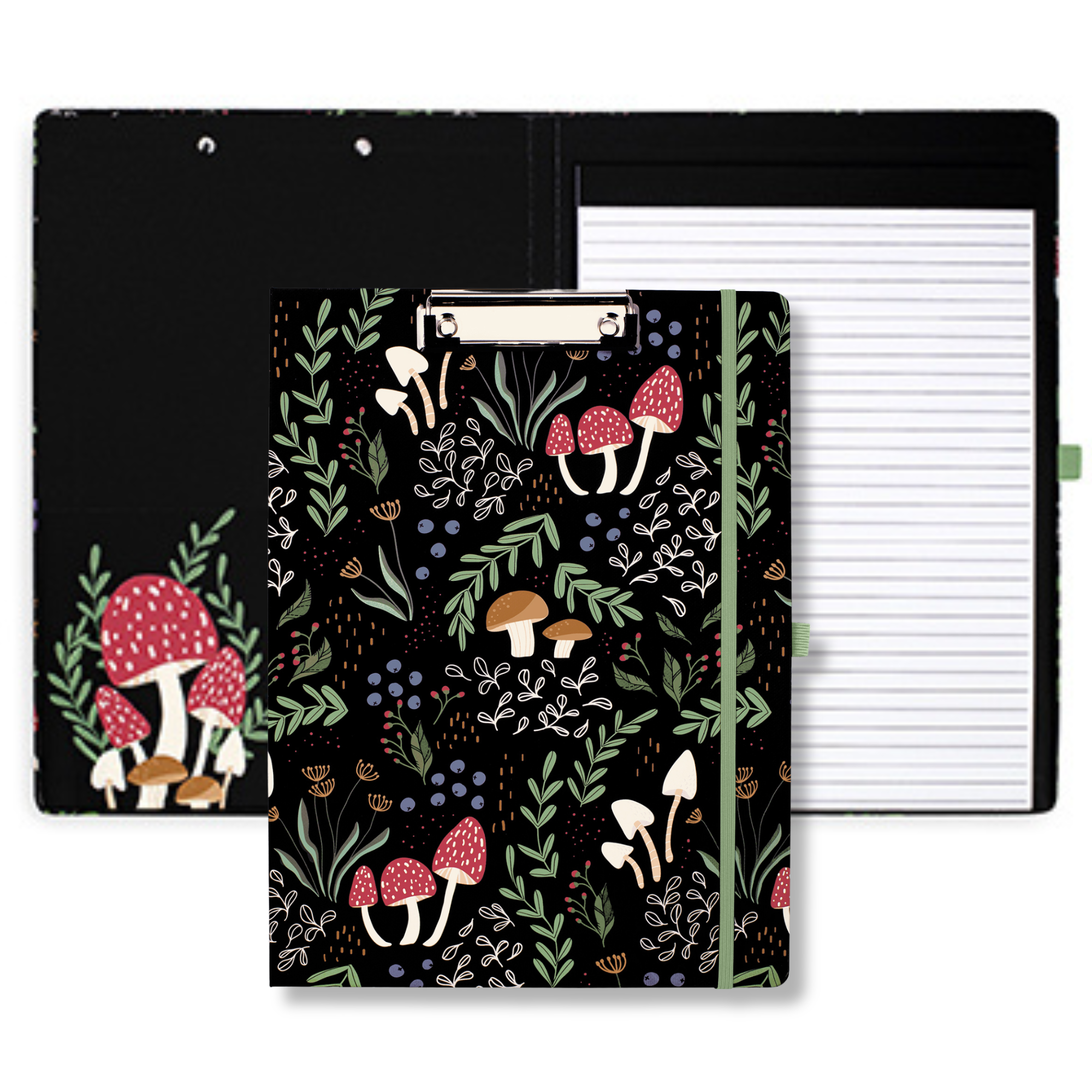 Clipboard Folio, Mushroom