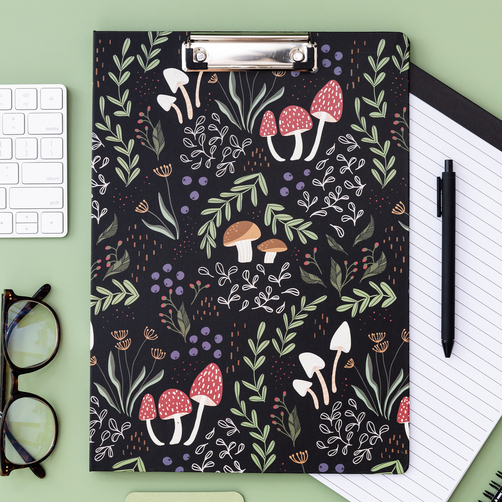 Clipboard Folio, Mushroom