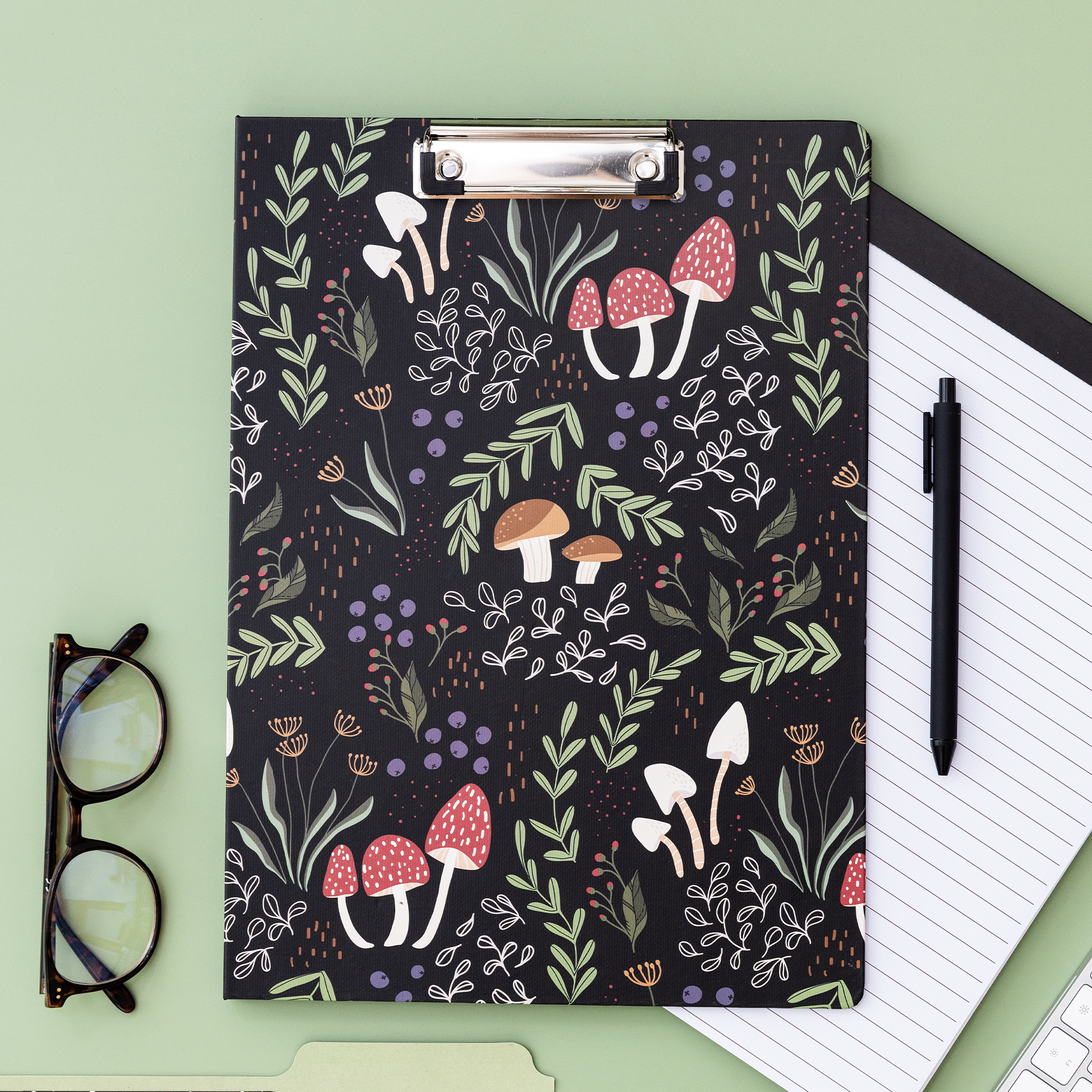 Clipboard Folio, Mushroom