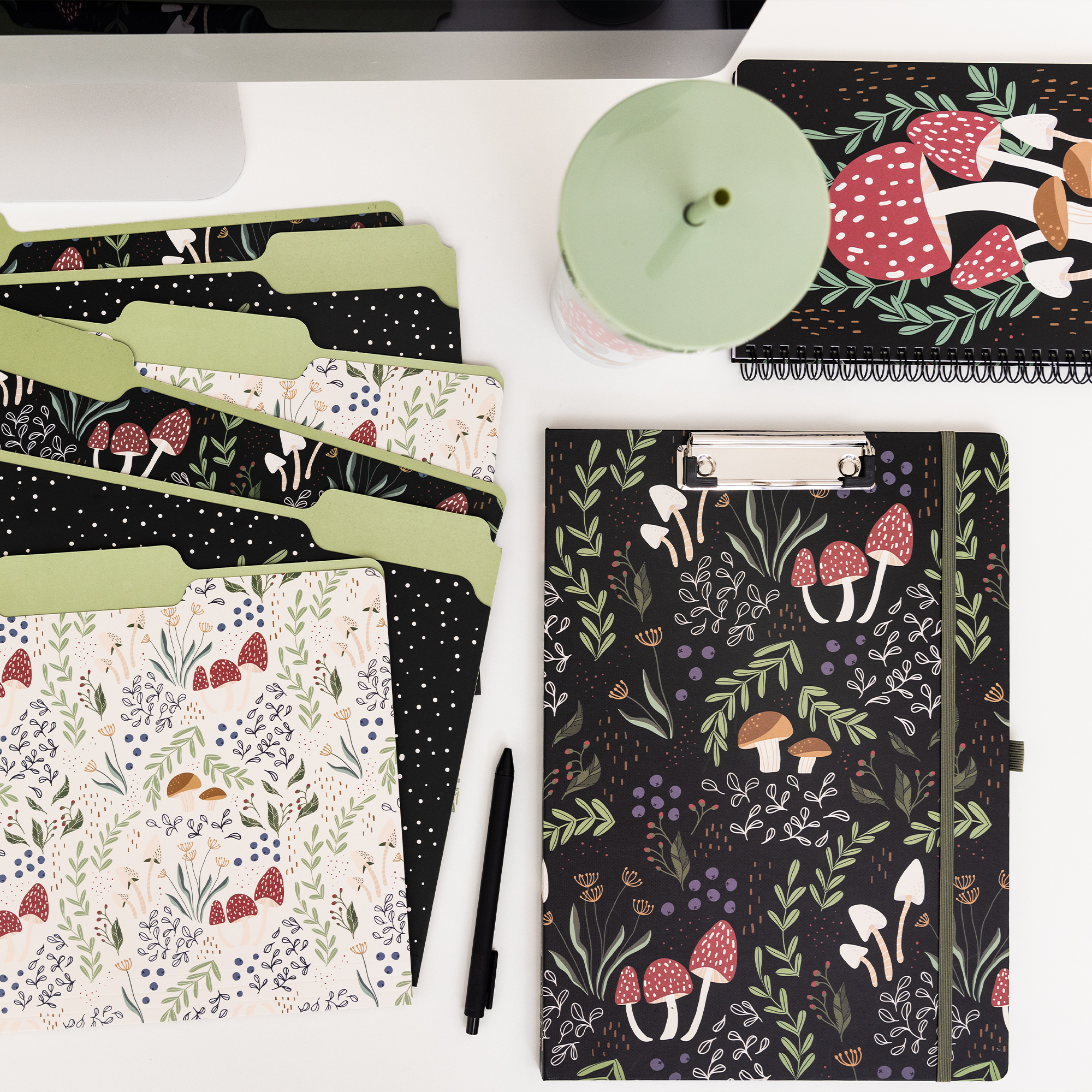 Clipboard Folio, Mushroom