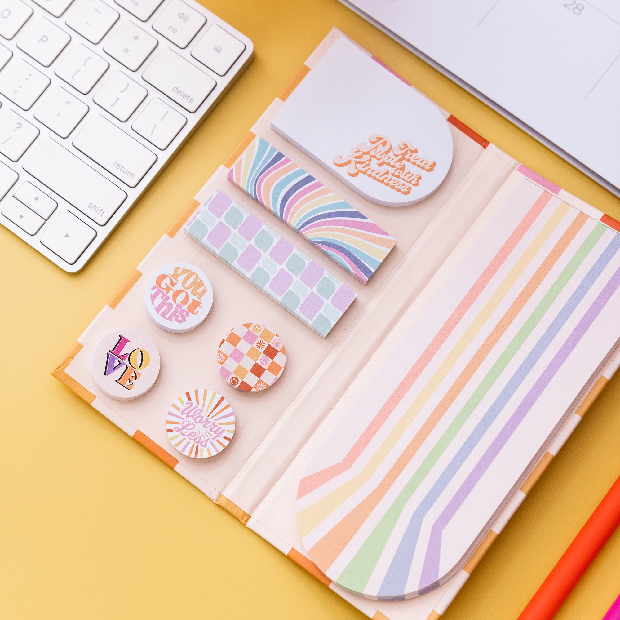 Sticky Note Folio, Smiley
