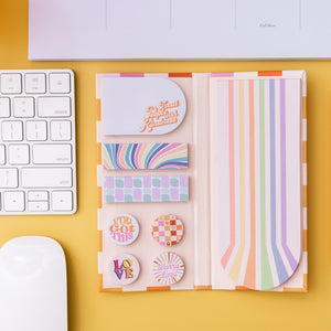 Sticky Note Folio, Smiley